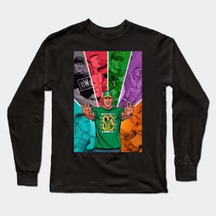 John Cena-Never Give Up -WWE Long Sleeve T-Shirt